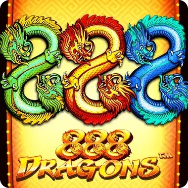 888 Dragons 3-reel one-payline slot by Pragmatic Play with a Chinese dragon theme, medium volatility and 96.84% RTP